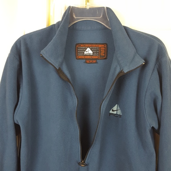 Nike ACG Fleece Thermal Layer 2 Half Zip Top Med - Picture 6 of 8